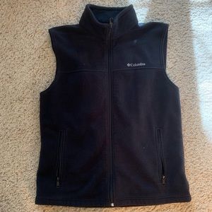 Men’s Black Columbia Vest